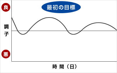 最初の目標のイメージ